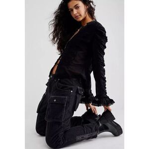 Free People London Calling Slouchy Cord Pants $198